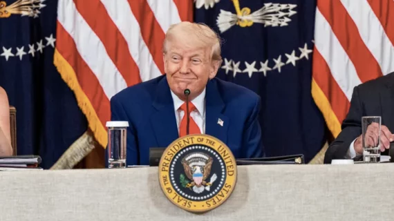 President Donald Trump, White House press photo.
