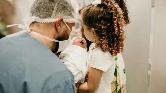 newborn sibling nurse