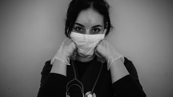 nurse in mask