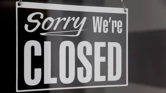 Closed sign